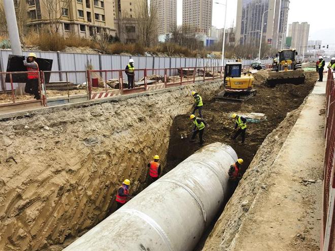 蘭州市 爭分奪秒 攻堅克難 全力推進城區(qū)排澇防澇重點工程建設(shè)